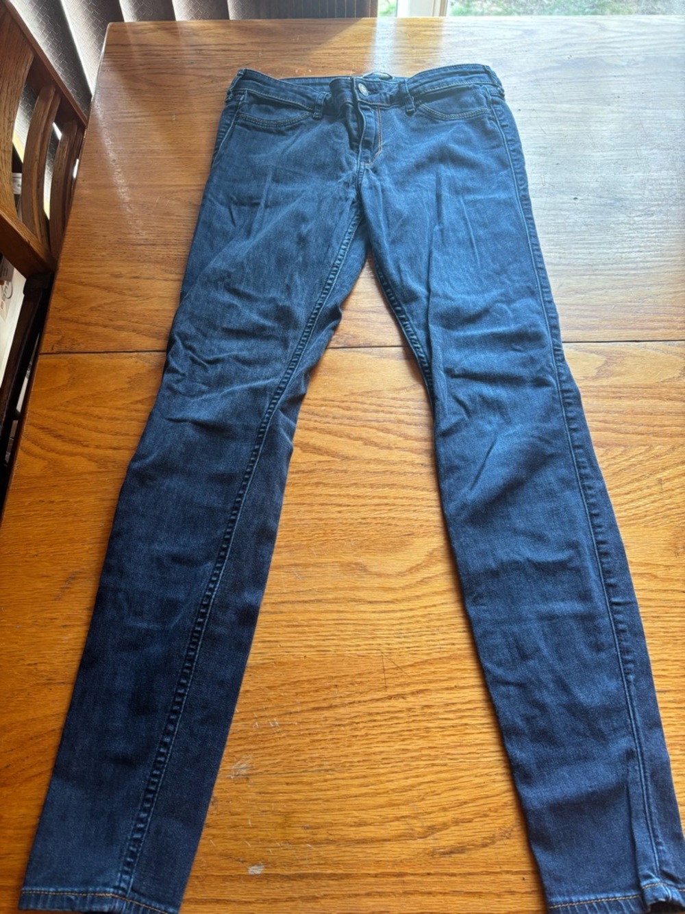 Vintage Y2K Hollister Skinny Jeans Size 7L / W28 L31